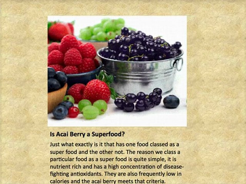 Acai Berry Select 101
