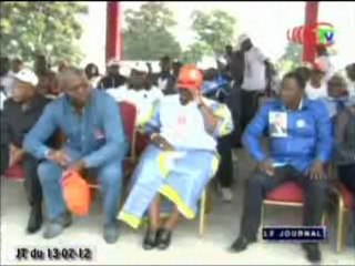 La clôture de la campagne électorale de Hugues Ngouélondélé