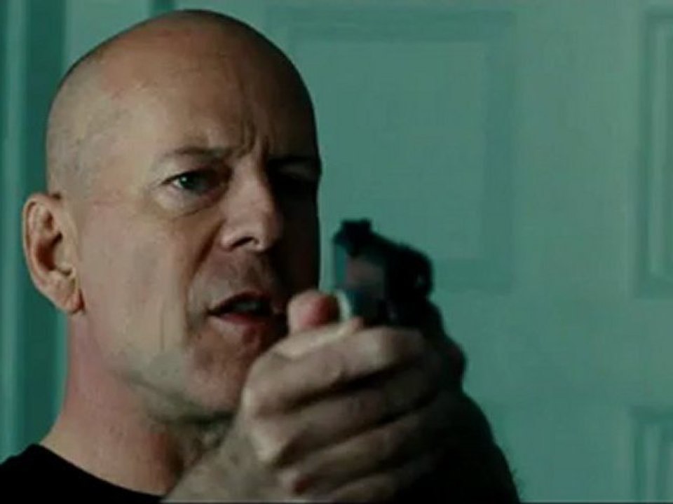 Bruce willis sagt "unicutt war schneller"
