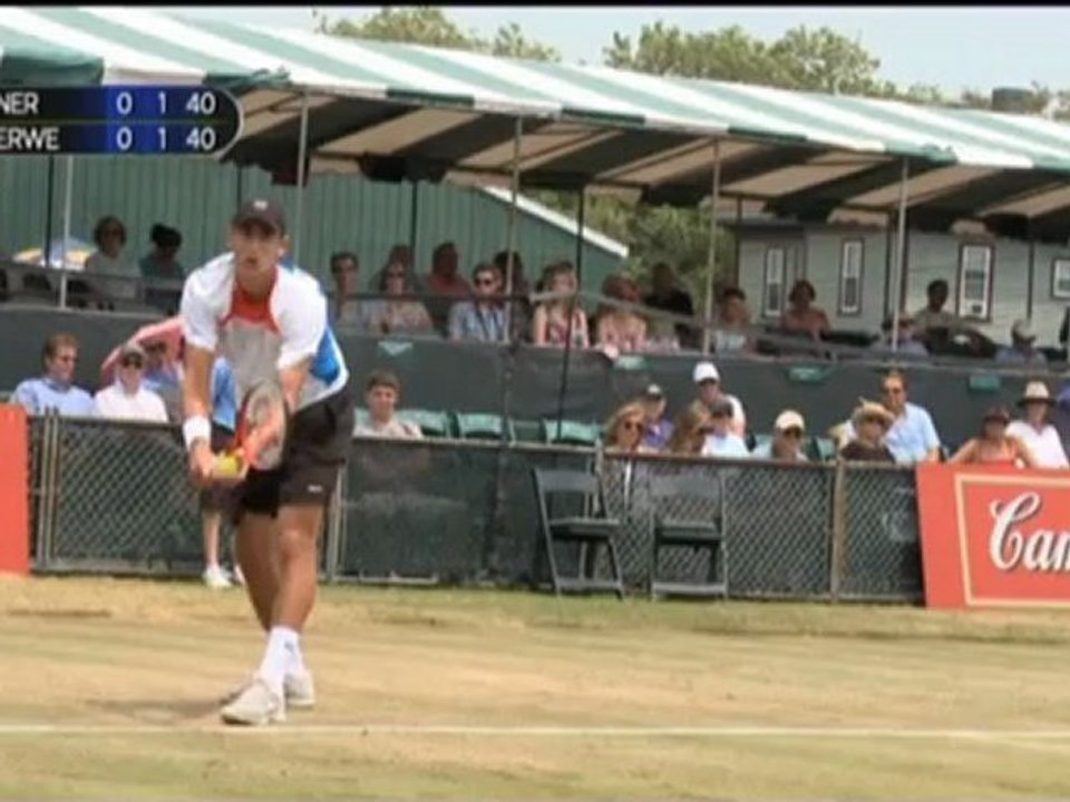 Newport: isner bleibt der favorit