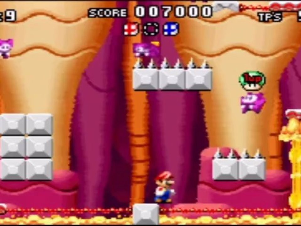 Mario vs. Donkey Kong - Monde 3 : Fire Mountain - Niveau 3-1