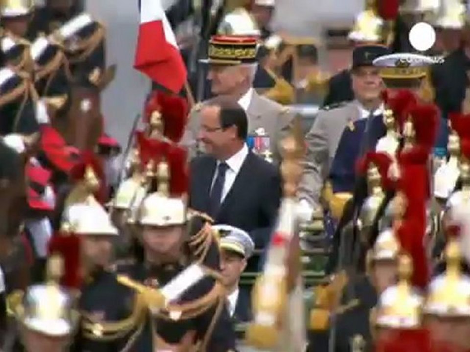 Hollande marks Bastille Day in Paris