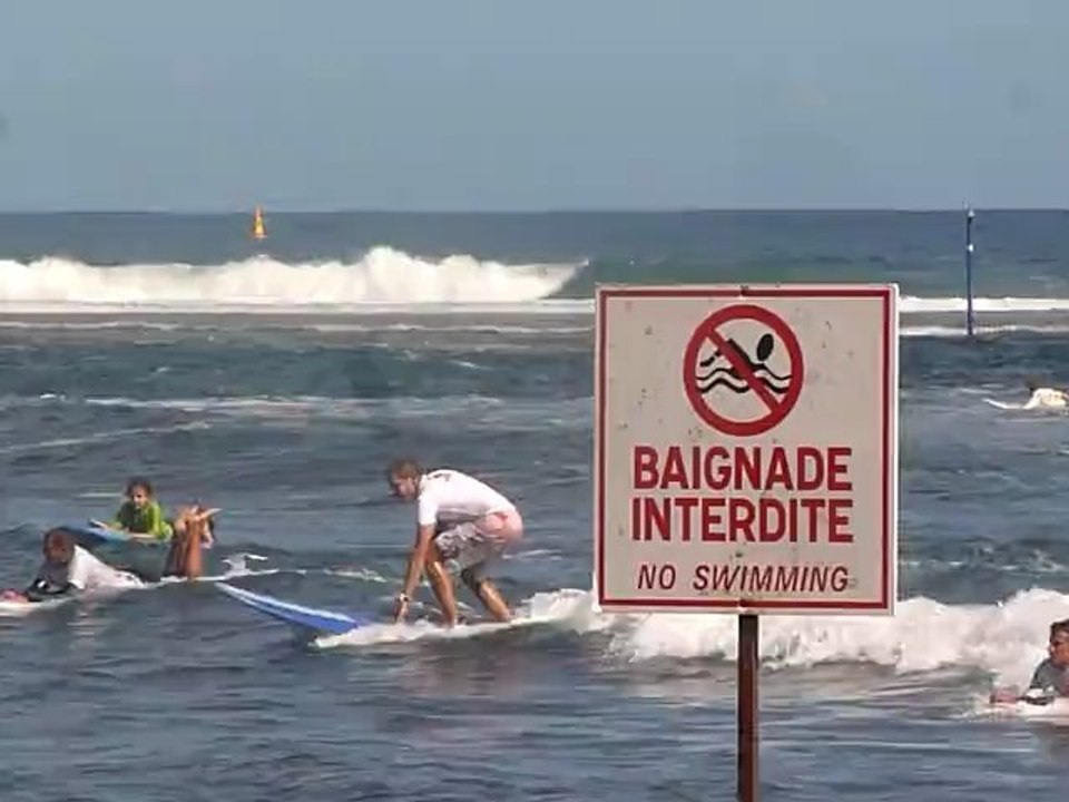 je dompte une vague d'au moins... 10 mètres!