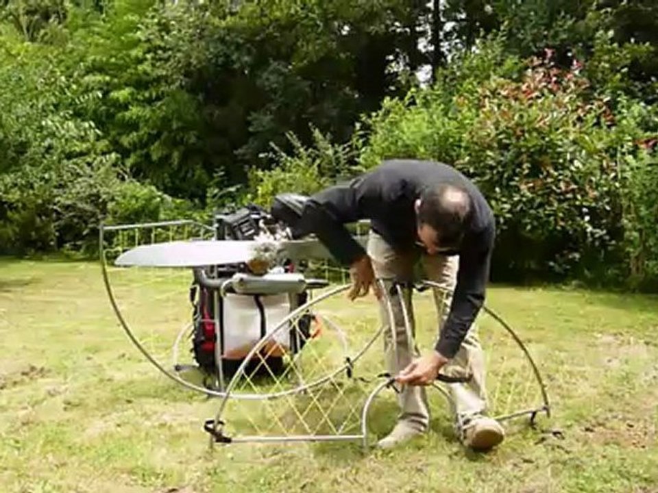 Montage et démontage du châssis paramoteur  p2air64