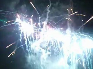 Feu d'artifice a Cannet Plage 2012