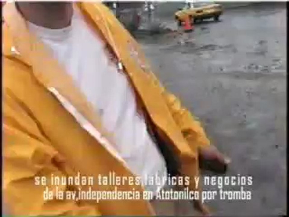 TROMBA EN ATOTONILCO DEJA PERDIDAS MILLONARIAS.