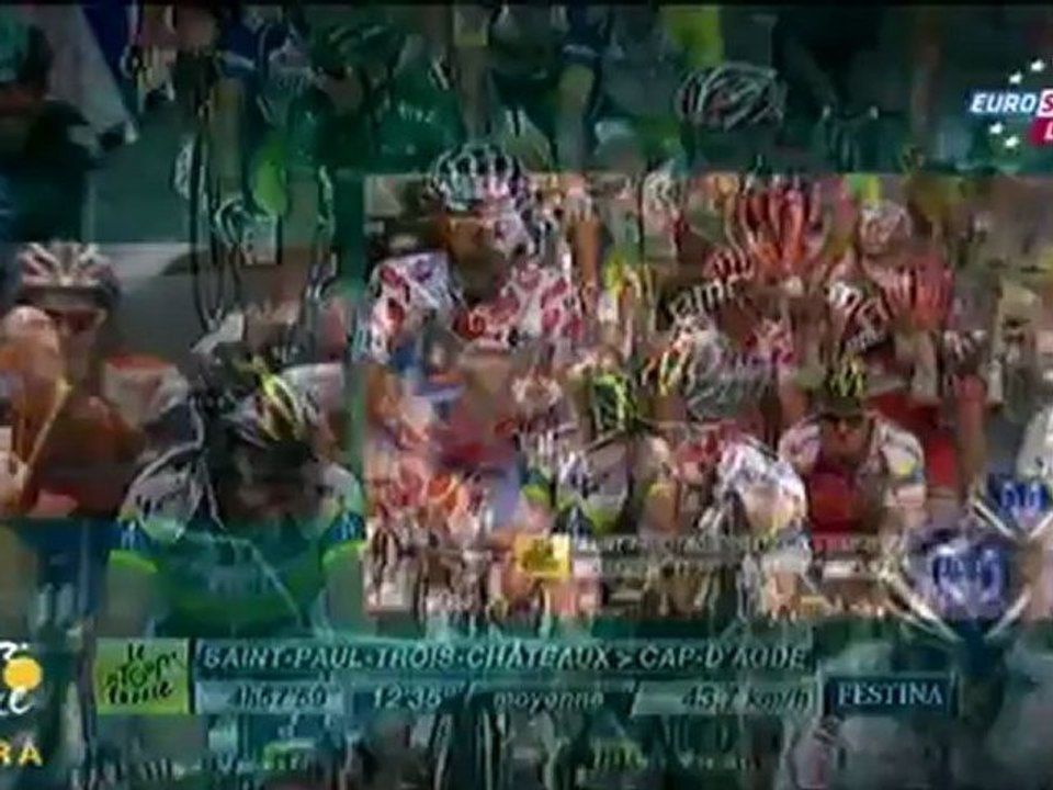 Tour de France 2012 - Etape 13;Saint-Paul-Trois-Châteaux  Le Cap d'Agde,217Km(12)