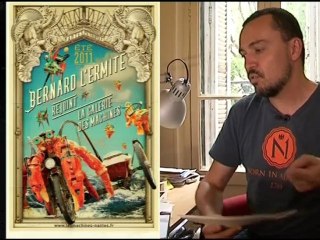 Stéphan Muntaner, affichiste des Machines de l'île de Nantes