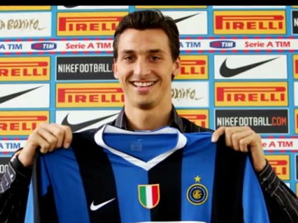 Les différents maillots portés par Ibrahimovic en douze années