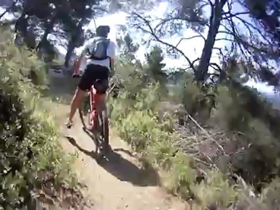 Descente vers lamanon Partie 1