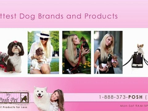 My Posh Pet | Luxury Pet Products for Less | MyPoshPet.com