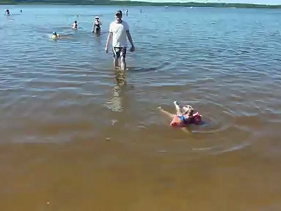 Lac de Léon avec Grand-Mère 2