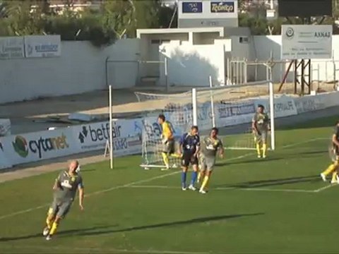 Εθνικός Άχνας - ΑΕΚ (φιλικό) Στιγμιότυπα Α’ Ημίχρονο