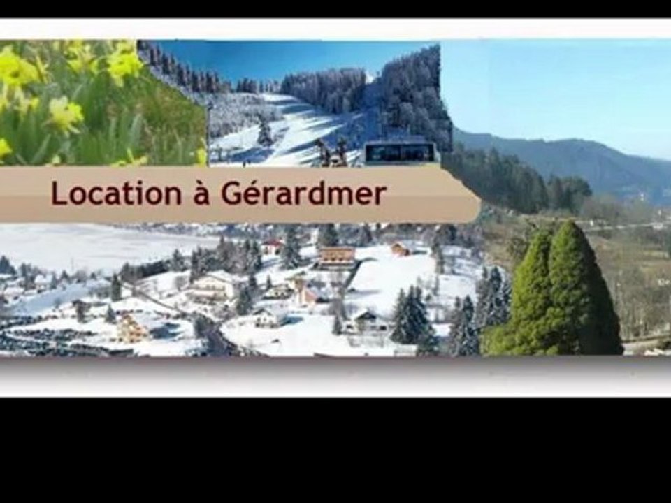 Location appartement vacances à Gérardmer (Vosges)