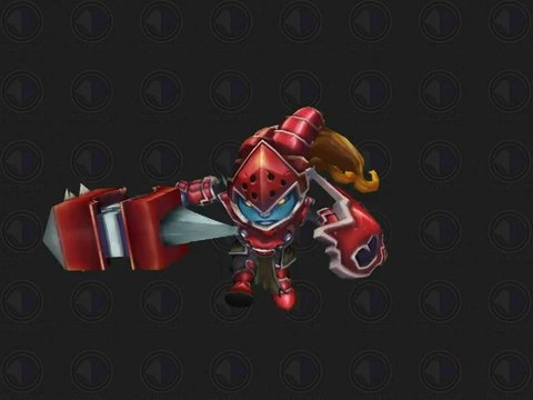 Poppy chevalier rouge - League of Legends