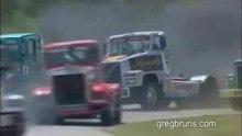 crashe auto camion