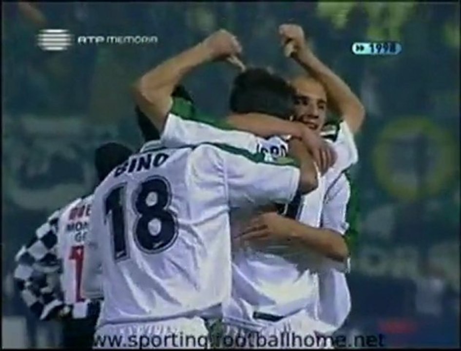 Boavista - 2 Sporting - 2 de 1998/1999