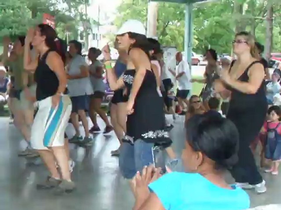 Sherbrooke, Quebec. Zumba Dance