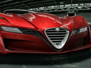 Uğur Şahin'in Tasarımı AlfaRomeo 12C GTS Animasyonu