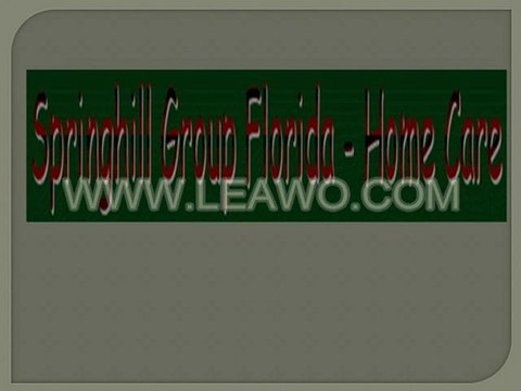 Join TUMBLR - Springhill Group Florida