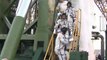 [ISS] Crew Arrive at Launch Pad & Ingress Soyuz TMA-05M