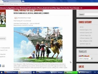 Final Fantasy III 1.0.2 Download (Android) apk+ SD Full Free