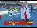 World junior 2012, hammer throw women final, Tavernier 70.62m