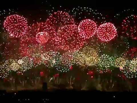 Cité de Carcassonne - Feu d'artifice 2012 (HD)