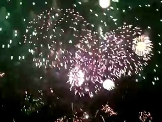 Bouquet final du feu d'article du 14 juillet à La Rochelle