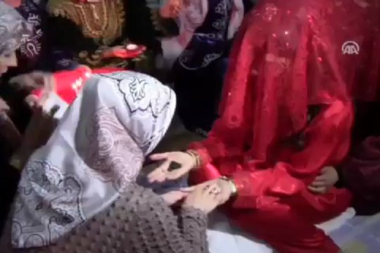 Ahmetler köyünde bir düğün..