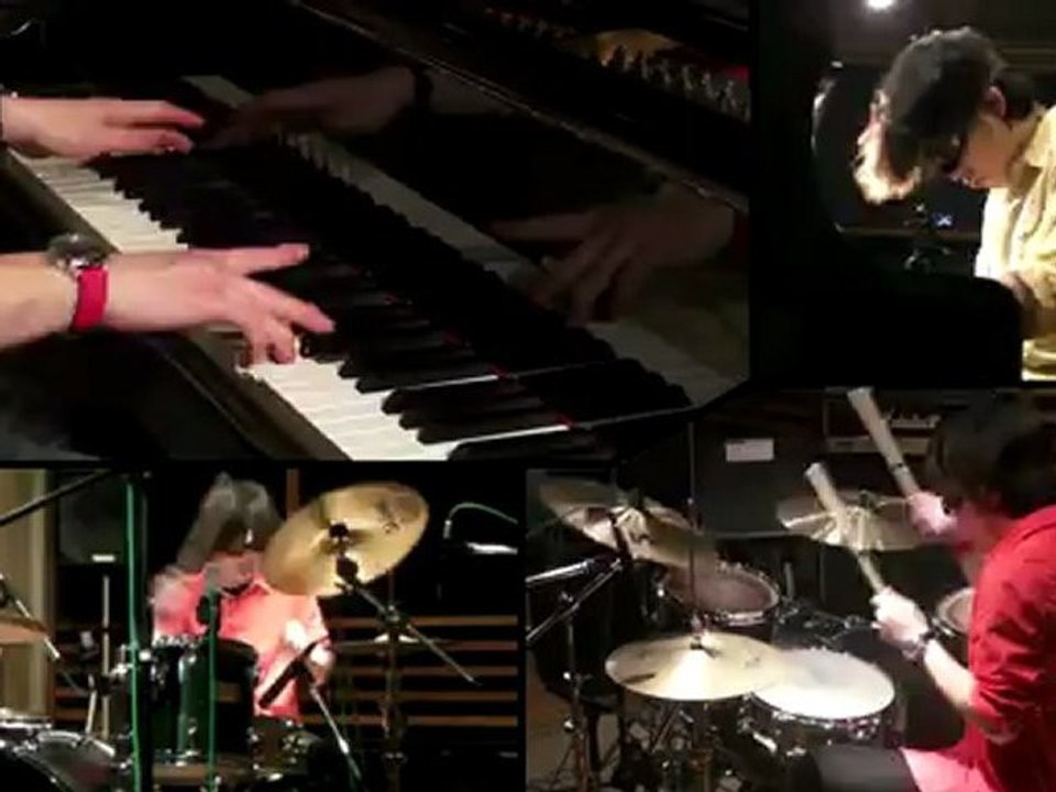 Kyarypamyupamyu - Piano et la Batterie de couvrir