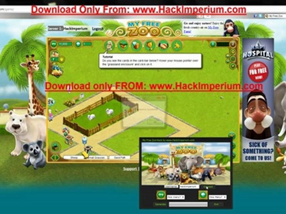 My Free Zoo dollars hack