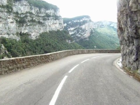 Balade moto dans le Vercors