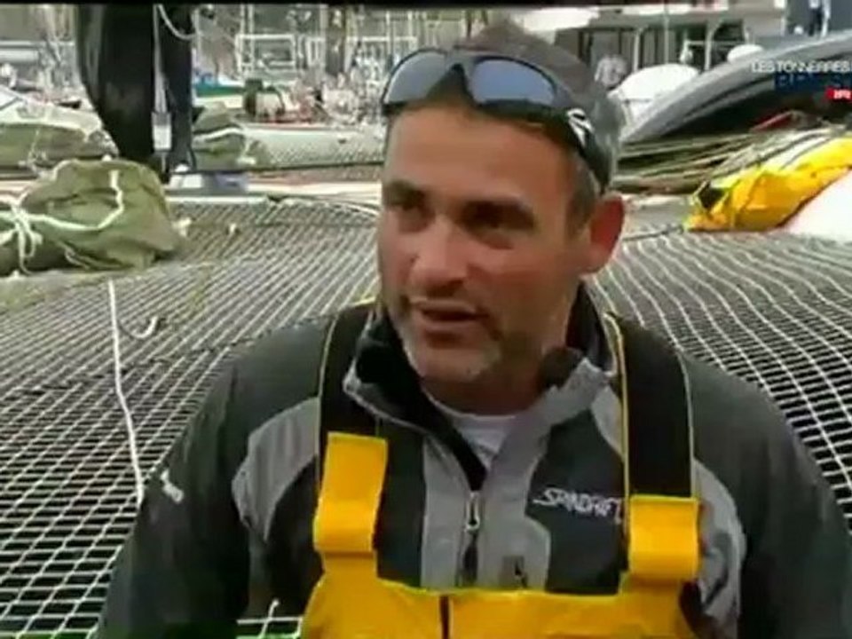Les Tonnerres de Brest 2012 : Arrivée de la Krys 0céan Race