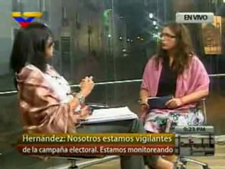 (VÍDEO) Contragolpe (1/2) Socorro Hernández CNE 17.07.2012