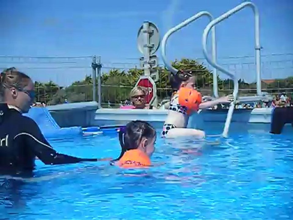 leçon de natation  pepettes été 2012