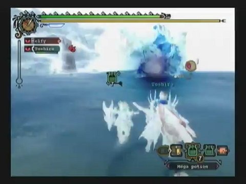 [Mh3] Online - L'arène à chier, barioth & agnaktor