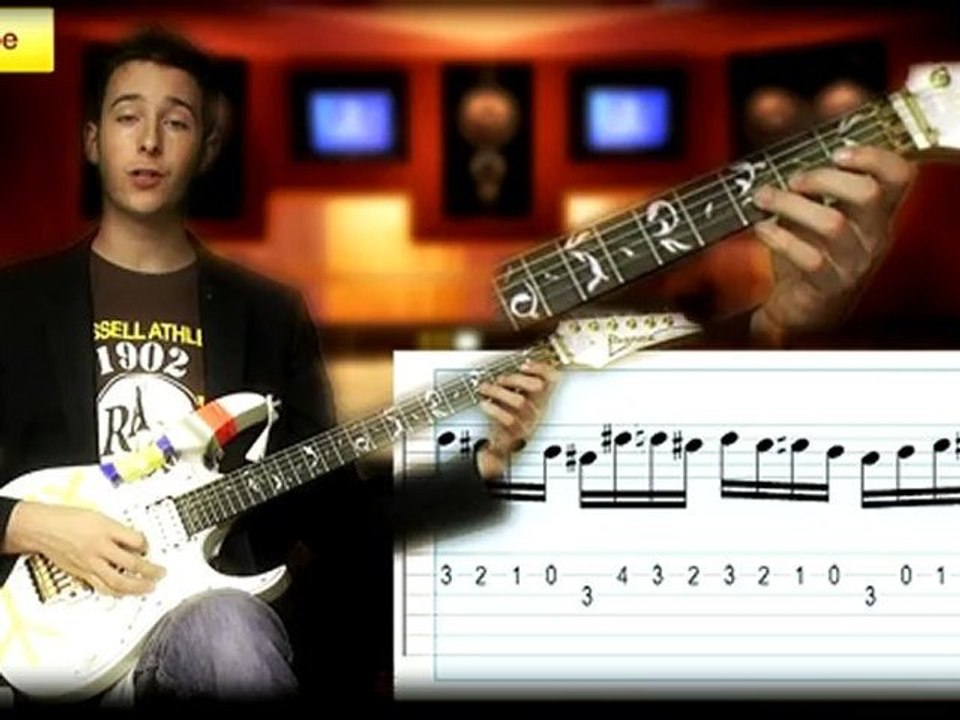 Flight Of The Bumblebee Alternate Picking Guitar Lesson ...