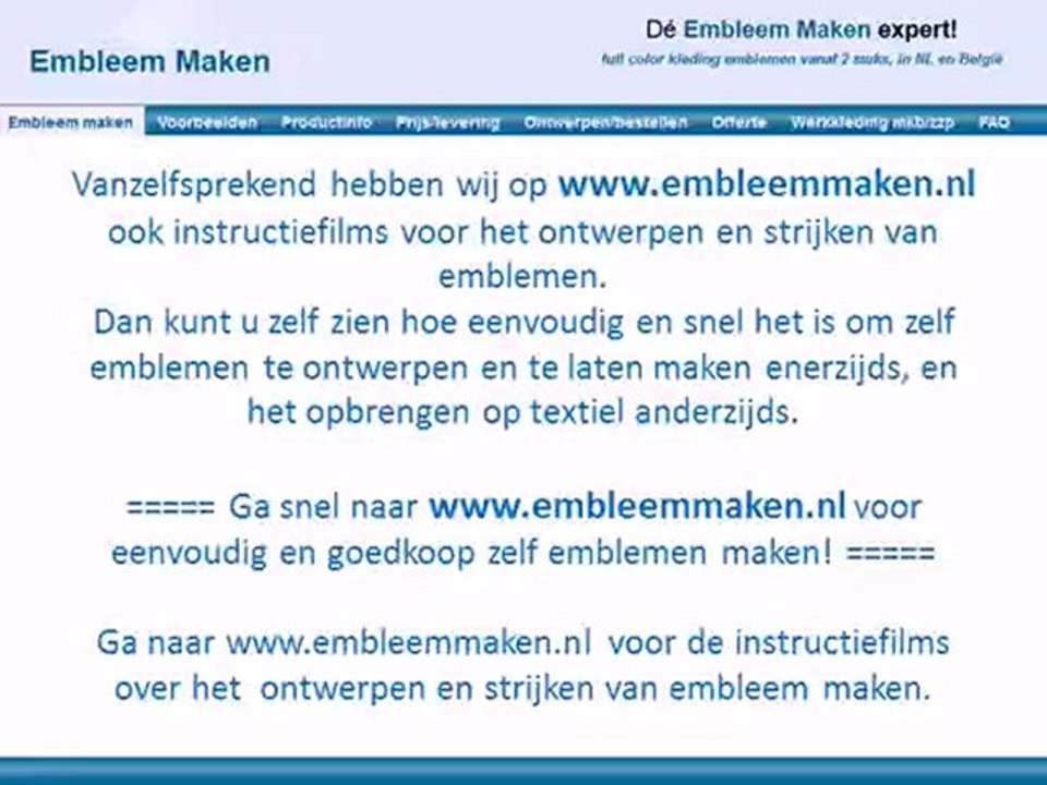 Emblemen Maken