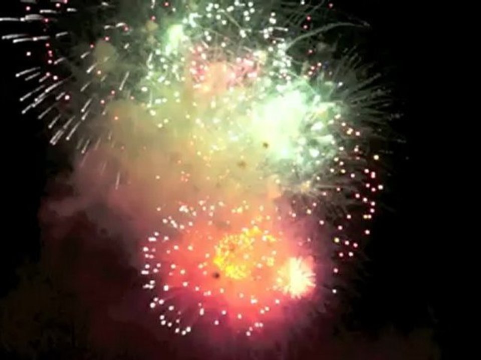 FEU DU 14 JUILLET 2012 MENTON