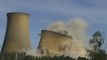 Five cooling towers demolished at High Marnham power station