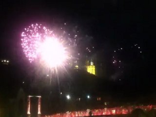 Feu d'artifice du 14 juillet 2012 à Lyon