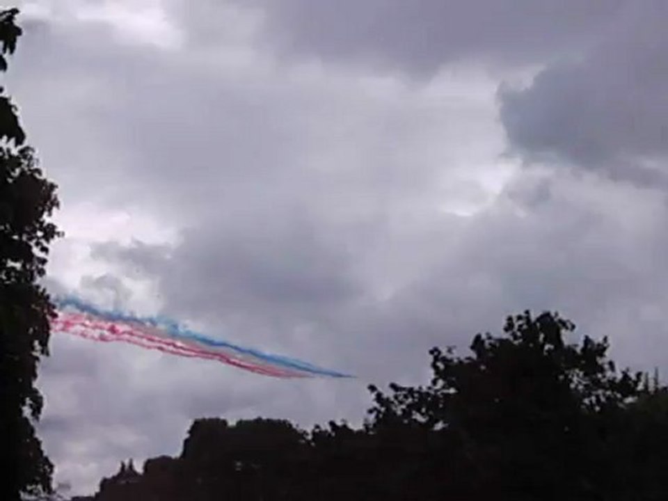 "Mon 14 juillet 2012" :  Les laisser aériens de la Patrouille de France