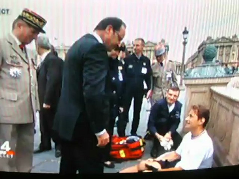 "Mon 14 juillet 20123 : La compassion du Président (Source A2)