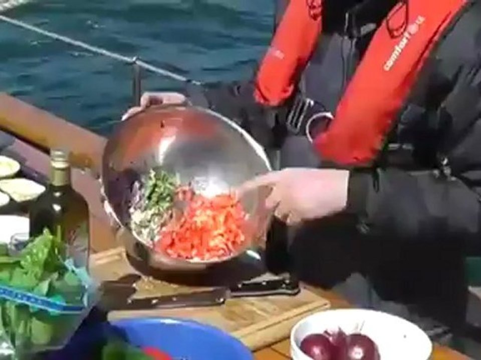 Kulinarische Segeltour Teil 1 / Bruschetta