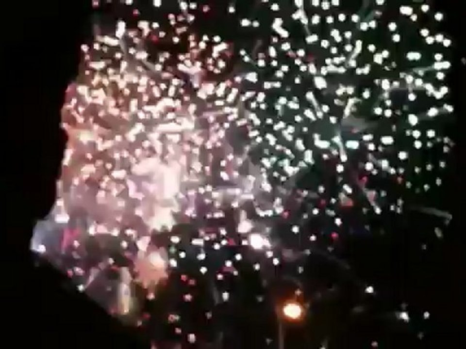 14 juillet final feu d'artifice Toulouse