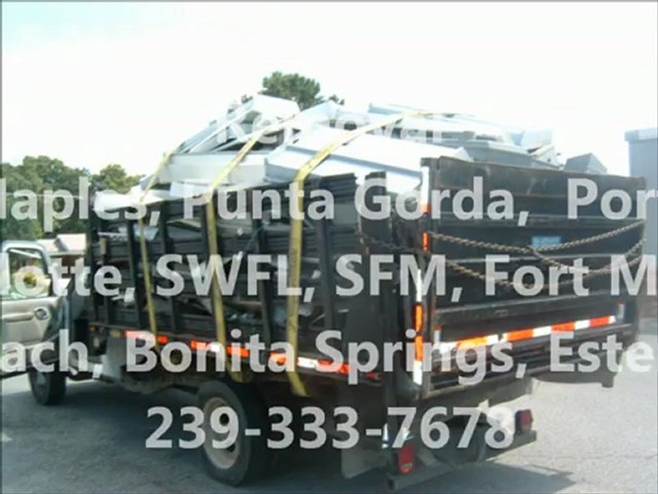 FREE E-Waste Pick Up 239-333-7678  Estero ,Bonita Springs FMB, Fort Myers Beach. wmv