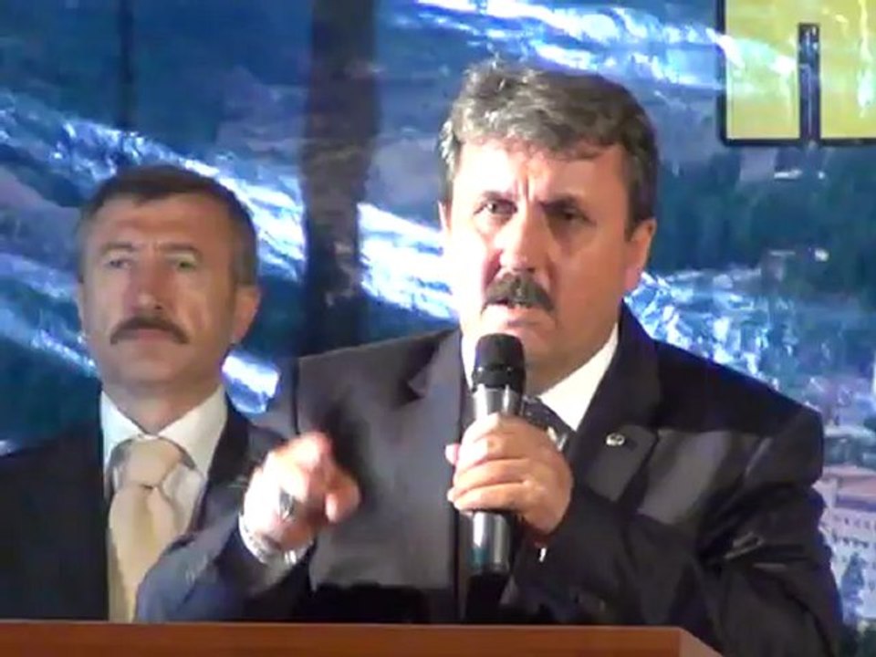 BBP GENEL BAŞKANI MUSTAFA DESTİCİ'DEN TERÖR AÇIKLAMASI