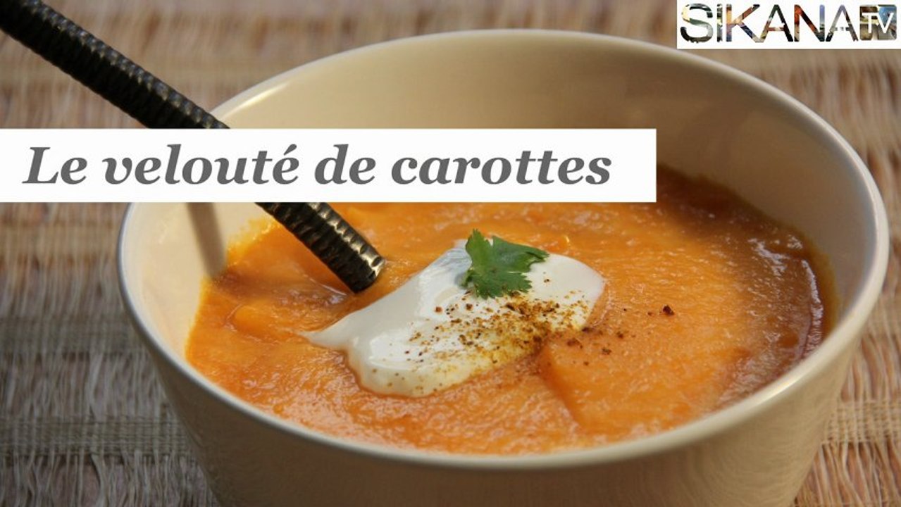 Velouté de carottes / Soupe de carottes - Ultra simple et délicieux HD