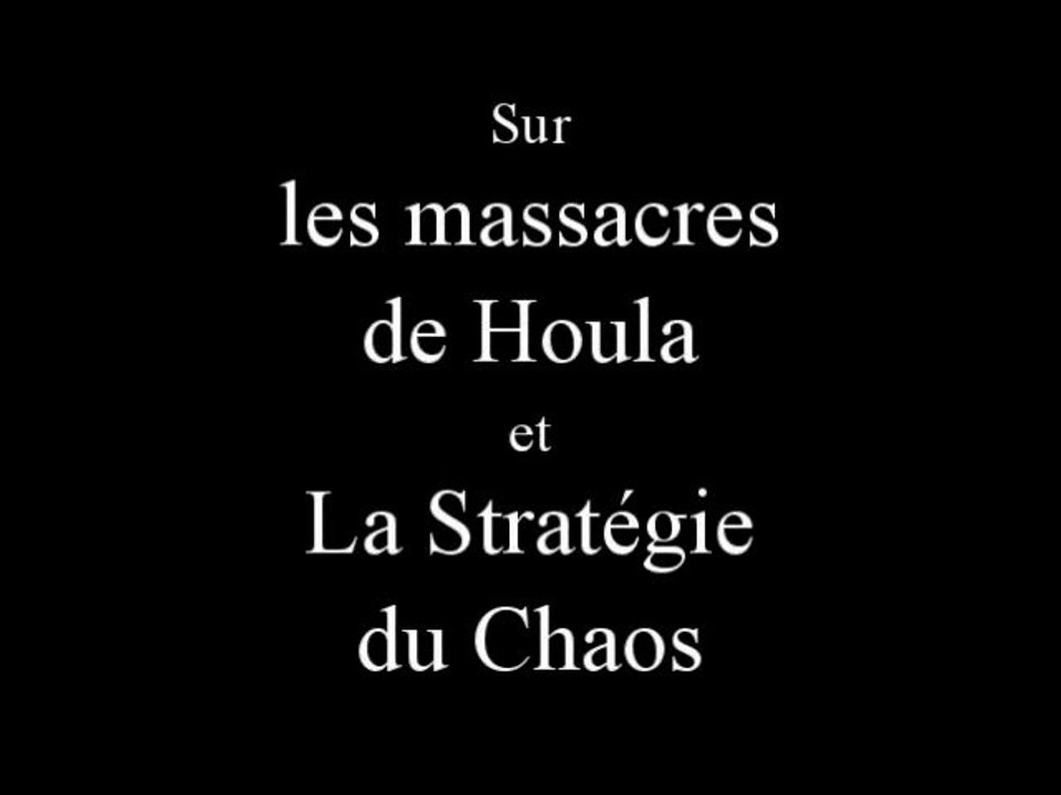 L'Empire et le chaos en Syrie